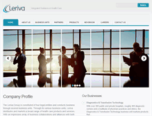 Tablet Screenshot of leriva.com